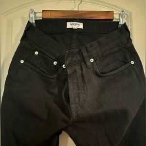 Buck Mason Mens Slim fit Denim Jeans Size 31x31 Button Standard Fit Black